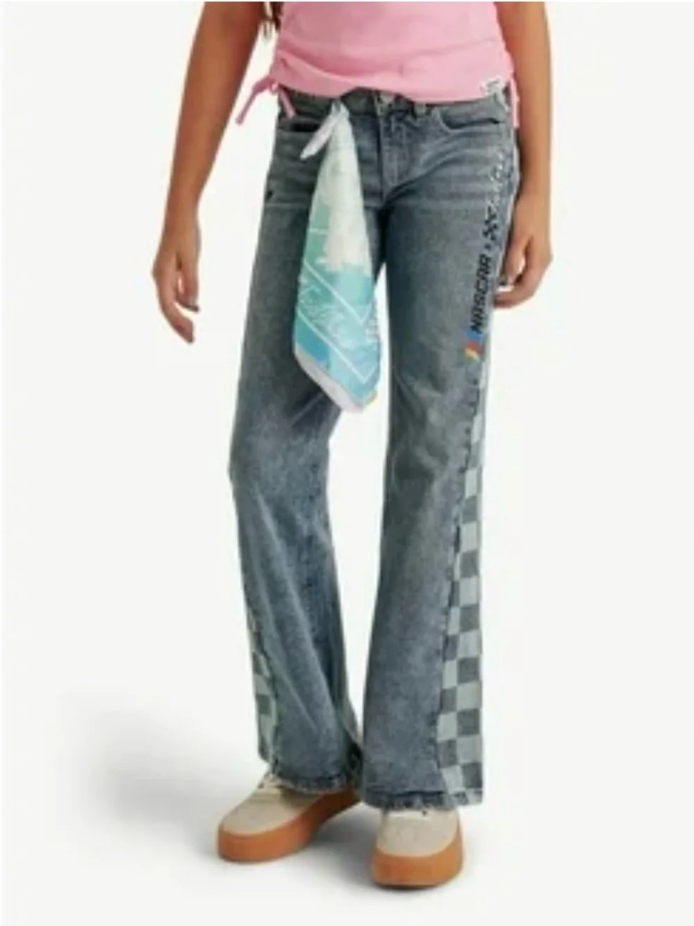 Justice flared jeans